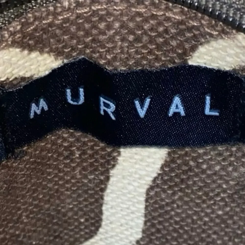 Murval Giraffe Print Tote Bag Monogram PWN Canvas Oversized‎ Shopper